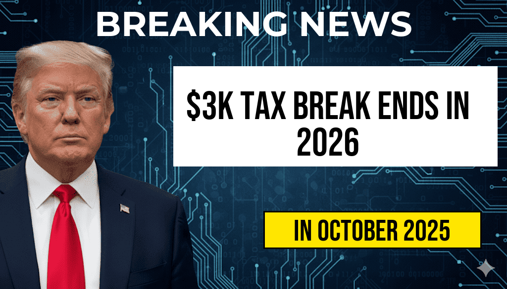Three-Thousand Dollar Tax Break Vanishes as 2026 Eliminates Popular Deductions
